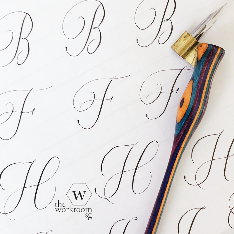 Online Class - Copperplate Capitals